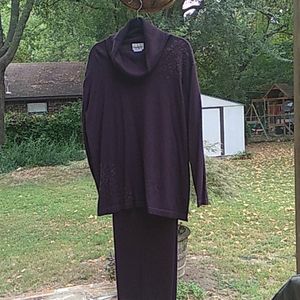 Coldwater creek knit pantsuit pxl